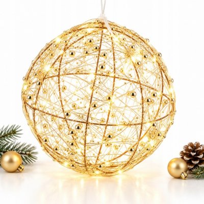 Ozdoba Artpol LED koule vícebarevná, 20 cm více než 1000 lampiček – Hledejceny.cz