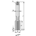 BUČOVICE TOOLS Závitník ruční sadový din 5157 g 1/4“ a hss i. (1701401) – Hledejceny.cz