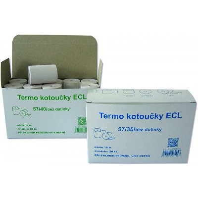 Kotouček pokladní termo 57/40/bez dutinky, 24m – Zboží Živě