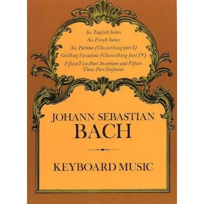 J.S. Bach Keyboard Music noty na sólo klavír – Zboží Mobilmania