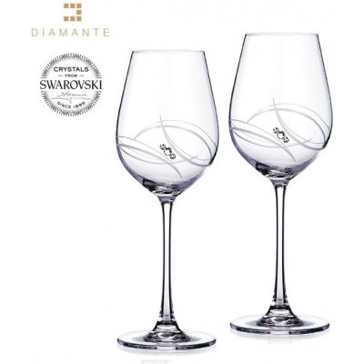 Crystalex Bohemia Glass Sklenice na bílé víno se 2 x 400 ml