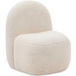 Kave Home Bucky dětské bouclé křeslo bílé – Zboží Dáma