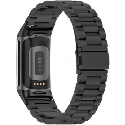VSECHNONAMOBIL 112540 CLASSIC Kovový řemínek pro Fitbit Charge 6 černý – Sleviste.cz