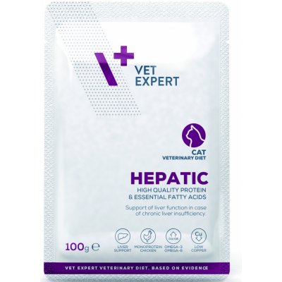 VetExpert Veterinary Diet 4T Hepatic Cat 100 g – Sleviste.cz