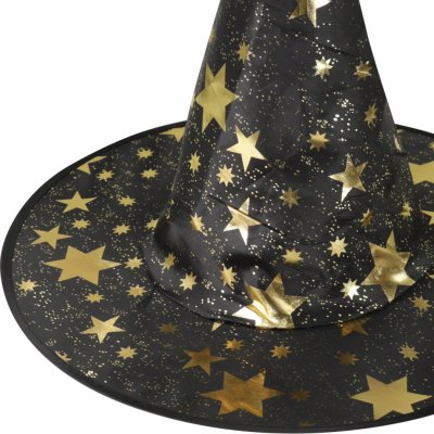 Rappa klobouk černý čarodějnický – Zboží Mobilmania