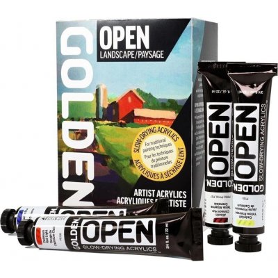 Golden Artist Colors Open Landscape sada akrylových barev 7 x 22 ml – Zboží Dáma