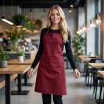Cotton Classics Zástěra Colours lacl burgundy – Hledejceny.cz