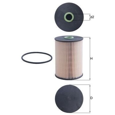 Palivový filtr MAHLE KX 228D – Hledejceny.cz