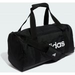 adidas Linear Duffel S BLACK/BLACK/WHITE černá 24 L – Zboží Dáma