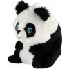 Plyšák Teddies Panda sedící 0+ 20 cm