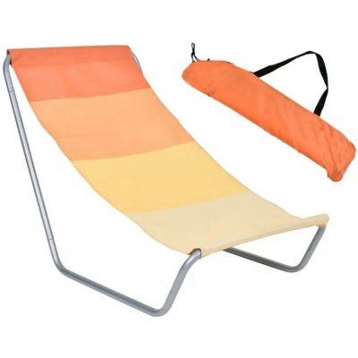 TZB Plážové lehátko Olek - oranžové – Hledejceny.cz