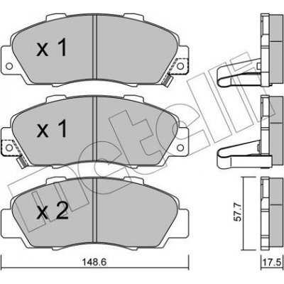 KLOCKI HAM.HONDA CR-V 97- – Hledejceny.cz