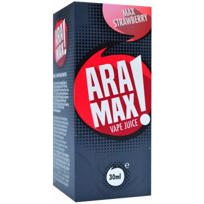 Aramax Max Strawberry 30 ml 6 mg – Hledejceny.cz