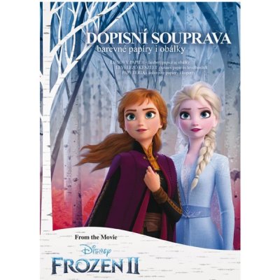 MFP paper Dopisní papír LUX 5+10 Disney Ledové království Anna a Elza Frozen