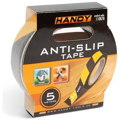 Handy 11087B páska protiskluzová 25 mm x 5 m žlutá-černá – Sleviste.cz