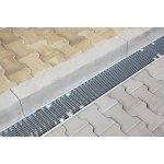 Best Mono II Obrubník 100 x 15 x 25 cm přírodní beton 1 ks – Zbozi.Blesk.cz