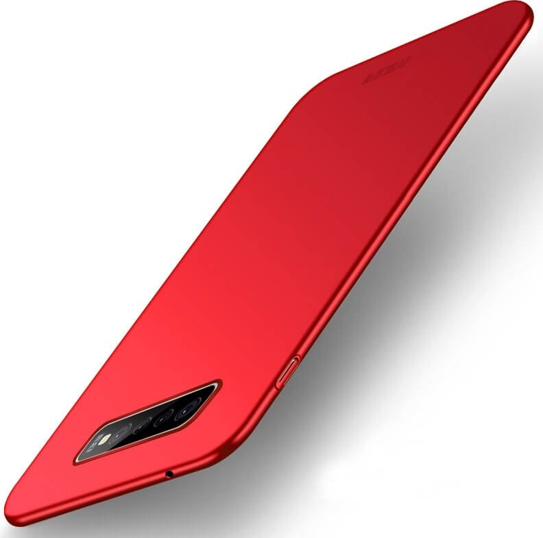 Pouzdro MOFI Ultratenké Samsung Galaxy S10 Plus červené