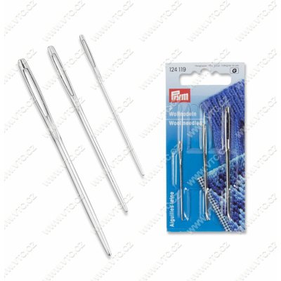 Jehly na vlnu Prym kovové 3ks – Zboží Dáma