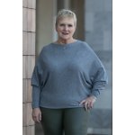 Italy fashion Úpletový svetr IRENE Starorůžová – Zboží Dáma