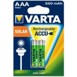 Varta Solar AAA 550 mAh 2ks 56733101402 – Zboží Živě