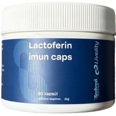 Medveď natural Lactoferin imun 60 kapslí – Hledejceny.cz