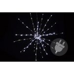 Nexos 33225 Vánoční osvětlení meteorický déšť studená bílá 120 LED 60 cm – Hledejceny.cz