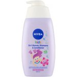 Nivea Kids Magic berry scent 3v1 sprchový gel, šampon, kondicionér pro holky 500 ml – Zbozi.Blesk.cz