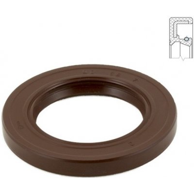 DICHTOMATIK Gufero 55x80x8 VIAS FPM DIN3760 – Sleviste.cz