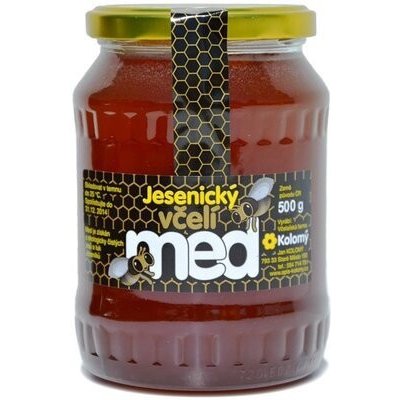 Jesenický med Kolomý květový malinový 500 g – Zboží Dáma