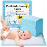 Hygienická absorpční podložka 45x35 50 ks – Hledejceny.cz