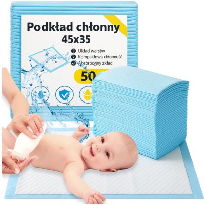 Hygienická absorpční podložka 45x35 50 ks – Hledejceny.cz