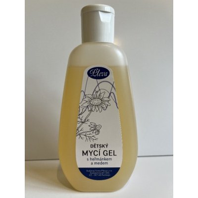 Pleva Dětský mycí gel s heřmánkem a medem, 200 g – Zboží Dáma