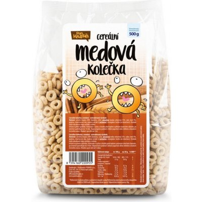 Rej Medová kolečka cereální 500 g