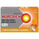 NUROFEN PRO DĚTI RCT 60MG SUP 10 – Sleviste.cz