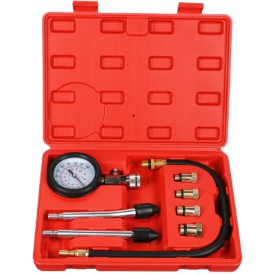 Sada pro testování komprese benzínových motorů MECHANIC ENGINE TESTER 8, 0-20bar, 8ks SIXTOL – Zboží Mobilmania
