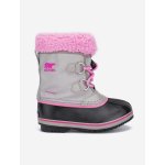 Sorel Yoot nylon Chrome Grey Black – Zboží Dáma