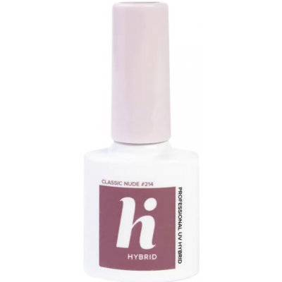 Hi Hybrid UV Gel lak na nehty 214 Classic nude 5 ml – Sleviste.cz