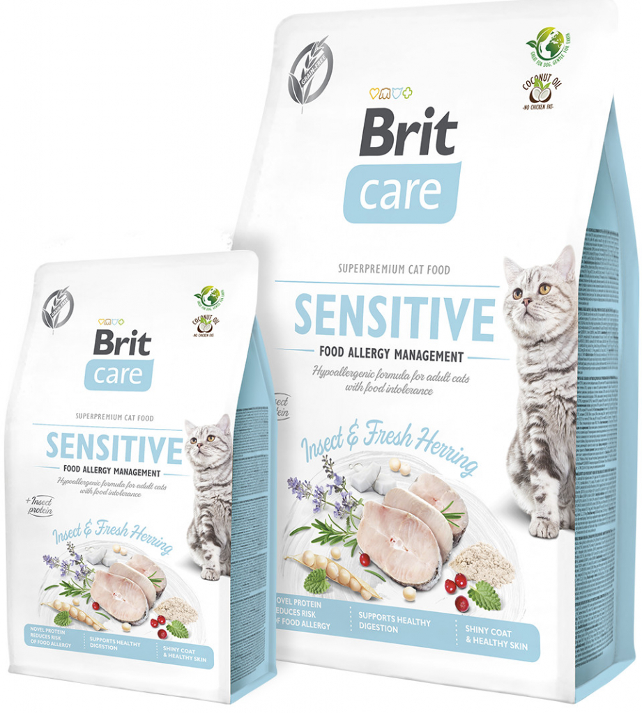 Brit Care Cat Grain-Free SENSITIVE FOOD ALLERGY MANAGEMENT 2 kg
