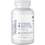 NutriWorks Strong Biotin 5500µg 120 kapslí – Hledejceny.cz