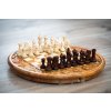 Šachy Dřevěné šachy v akci Turecké