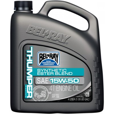 Bel-Ray Thumper Racing Synthetic Ester Blend 4T 15W-50 4 l – Zboží Mobilmania