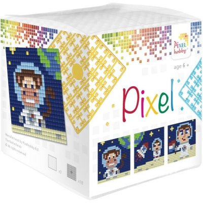 Pixel Pixelhobby Sada kostka vesmír 3ks 1 sada