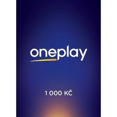Předplacená digitální karta TV Nova - Oneplay 1000 Kč (online kód) – Hledejceny.cz