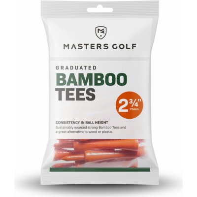 Masters Golf Bamboo Graduated Tees 2 3/4 20ks oranžová – Zboží Dáma