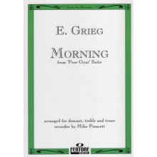 Morning from "Peer Gynt" Suite by E. Grieg trio soubor zobcových fléten SAT