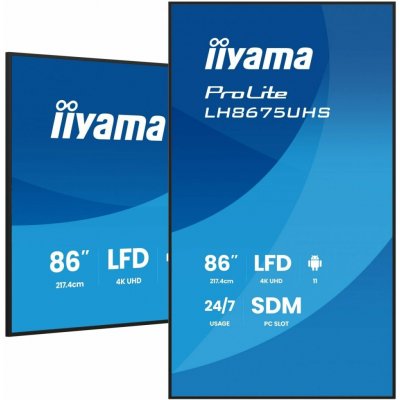 iiyama LH8675UHS-B2AG – Zbozi.Blesk.cz
