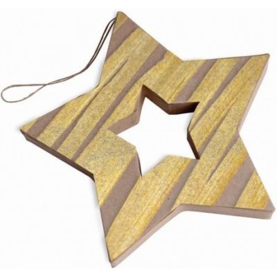 Dekorace z paper maché Hvězda – Hledejceny.cz