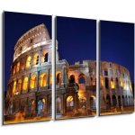 Obraz 3D třídílný - 105 x 70 cm - Colosseum Koloseum – Zbozi.Blesk.cz