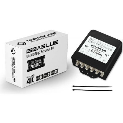 Gigablue Ultra Diseqc přepínač 81 – Zbozi.Blesk.cz