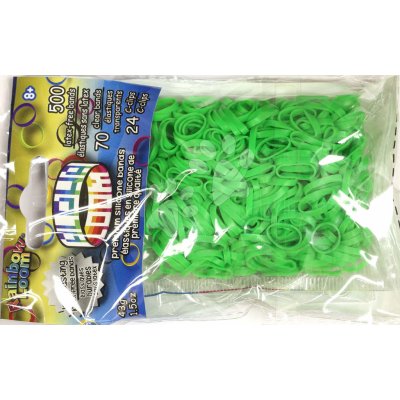 Alpha Bands Rainbow Loom limetkovo zelené RL7983